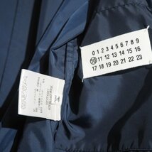 C1171P ▼Maison Martin Margiela メゾンマルタンマルジェラ 10▼14SS ドッキング ミリタリージャケット カーキ ネイビー 46 春～秋 rb mks_画像6