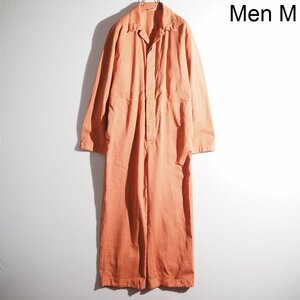 x5771P VDRIES VAN NOTEN Dries Van Noten V cotton Jump suit coral orange M / all-in-one coveralls spring ~ autumn rb mks