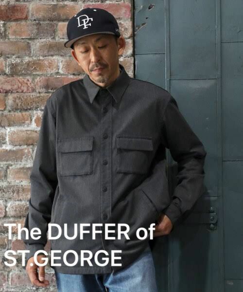 ☆美品☆The DUFFER of ST.GEORGE シャツアウターLサイズ