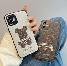 iphone14promaxケース カーバー TPU 可愛い 熊　お洒落　韓国　　軽量 ケース 耐衝撃 高品質 ホワイト15_画像8