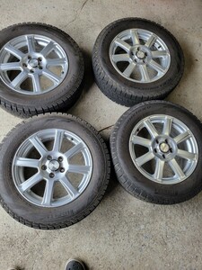 スタッドレス アルミホイール セット 4本 195/65r15 pcd100 5穴 タイヤ