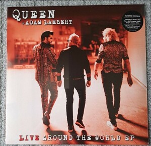 未開封EU盤「LIVE AROUND THE WORLD EP」QUEEN +ADAM LAMBERT /クイーン