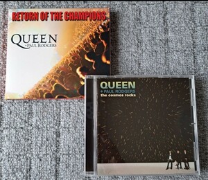 US盤「 RETURN OF THE CHAMPIONS」「COSMOS ROCKS」QUEEN +PAUL RODGERS/クイーン