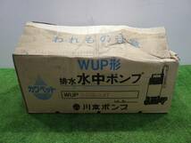 未使用品◇川本ポンプ WUP4-506-0.4T 強化樹脂製排水水中ポンプ カワペット WUP-G形 60Hz 三相200V 田んぼ 農業 240416_画像9