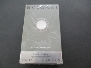 BVLGARI BVLGARY perfume pool Homme o-teto crack 30ml EDT SP perfume unopened goods 240408