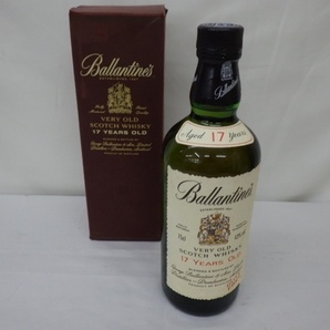 Ballantine`s バランタイン 17年 VERY OLD スコッチウイスキー 750ml 古酒 未開栓 240409の画像1