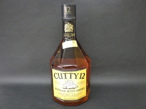 CUTTY12 カティサーク 12年 スコッチ ウイスキー 750ml 古酒 未開栓 240414