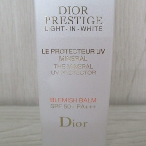 DIOR ディオール プレステージ ホワイト ル プロテクター UV ミネラル 30ml 日焼け止め SPF50 化粧下地 中古品240422の画像2