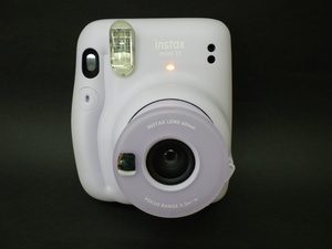 富士フィルム FUJIFILM インスタントカメラ チェキ instax mini 11 ライラックパープル INS MINI 11 PURPLE 中古品 240426