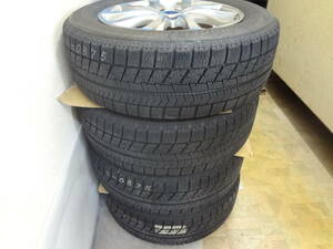 986　タイヤ、ホイール4本セット　BS　205/65R16　6.5J/OFF54/P114.3/5穴