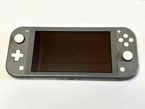 【ジャンク品】Nintendo Switch Lite グレー スティック不良