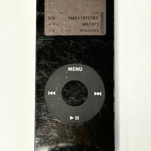 【ジャンク品】iPod nano MA107J/A ブラック (4GB) 第1世代 初代の画像2