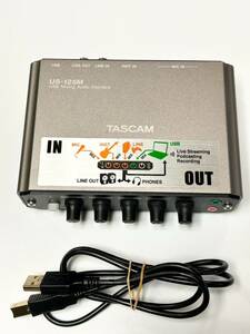 TASCAM オーディオインターフェース US-125M 通電確認のみ