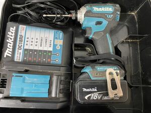 【A-50】 動作品 makita マキタ 18V 充電式インパクトドライバー TD171DRGX 6.0Ah 電動工具