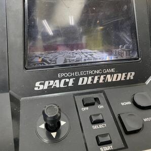 【A-59】レトロゲーム エポック SPACE DEFENDER スペースディフェンダー + ゲームロボット 九 LSIゲームの画像7