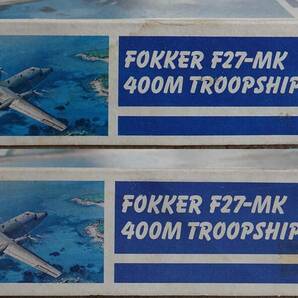 ESCI 1/72 FOKKER F27-MK 400M TROOPSHIP 箱痛み、デカール無の画像4