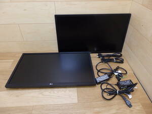 2台◆LG 24MK430H 23.8型液晶ディスプレイモニター スタンド無 20年製◆USED◆送料込◆