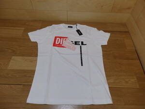 S⑬ ☆ディーゼル アウトレット Tシャツ S 白 ホワイト DIESEL◇cn