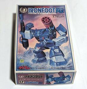 【太陽の牙ダグラム】当時プラモデル【コンバットアーマー アイアンフット 】1/72　IRONFOOT HASTY F4X