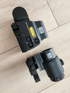  EOtech イオテック ホロサイト マグニファイア ブースター　セット　ドットサイト レプリカ　G43