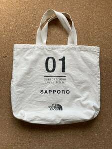SAPPORO限定THE NORTH FACE ザノースフェイス コットントートバッグ TOTEBAG