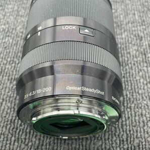 SONY ソニー E 18-200mm E3.5-6.3 OSS LE SEL18200LE カメラ用レンズ カメラアクセサリー レンズ 周辺機器 当時物 現状品 u3328の画像6