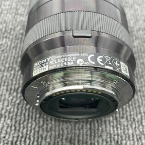 SONY ソニー E 18-200mm E3.5-6.3 OSS LE SEL18200LE カメラ用レンズ カメラアクセサリー レンズ 周辺機器 当時物 現状品 u3328の画像4