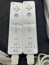 【1円】Wii 任天堂 周辺機器 リモコン ニンテンドーWii 白 ヌンチャク 本体 Nintendo ホワイト RVL-001 ゲーム 当時物 通電確認済み u3349_画像3