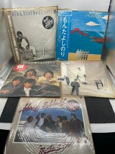 もんたよしのり ホライゾン ダンシングオールナイト Monta & Brothers Half & Half LPレコード Record レコード 当時物 現状品 u3566