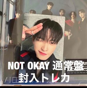 ATEEZ ホンジュン　NOT OKAY 通常盤　封入トレカ　トレカのみ