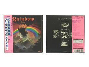 国内盤 SHM-CD 紙ジャケット仕様 帯付き『ブラックモアズ・レインボー/虹を翔る覇者』RAINBOW RISING　デラックス・エディション 2CD