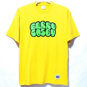 特価/未使用【サイズ=L】 GERRY cosby/ジェリー コスビー/メンズ/半袖/Tシャツ/ビッグシルエット/胸囲=96～104cm/yellow