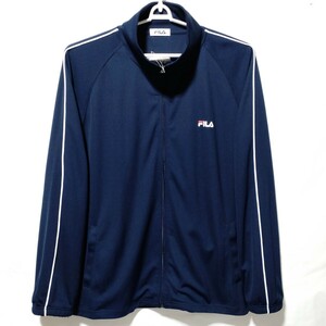 特価/未使用【サイズ=3L(2XL)】FILA/フィラ/メンズ/ジャージ/トラックトップ/ラッシュガード/吸水速乾/胸囲=108～116cm/navy