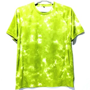 特価/未使用【サイズ=LL(XL)】DRY & MESH/ドライ アンド メッシュ/メンズ/半袖/アクティブウェア/吸汗速乾/反射/胸囲=104～112cm/green