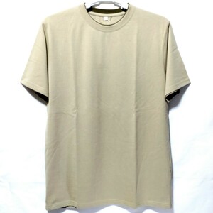 特価/未使用【サイズ=LL(XL)】レイヤード/メンズ/半袖/Tシャツ/胸囲=104～112cm/beige