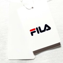 特価/未使用【サイズ=LL(XL)】FILA/フィラ/バックプリント/メンズ/長袖/Tシャツ/胸囲=104～112cm/white_画像6