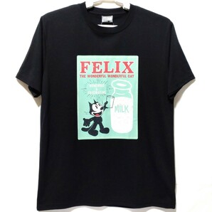 特価/未使用【サイズ=L】FELIX/フィリックス・ザ・キャット/メンズ/半袖/Tシャツ/胸囲=96～104cm/blackの画像1
