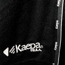 特価/未使用【サイズ=L】Kaepa/ケイパ/メンズ/吸水速乾/ジャージ/ハーフパンツ/胴囲=84～94cm/black×gray_画像3