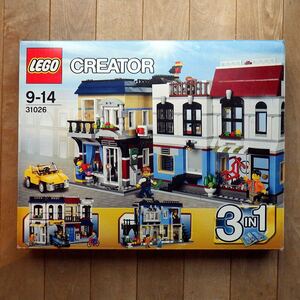 ◆LEGO 31026 CREATOR 3 in 1 レゴ クリエイター・バイクショップとカフェ 【中古品】