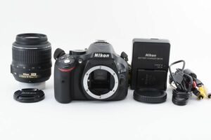 #s13★極上美品★ Nikon ニコン D5200 AF-S 18-55mm VR レンズキット