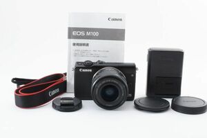 #s48★実用品★ キヤノン Canon EOS M100 15-45mm レンズセット