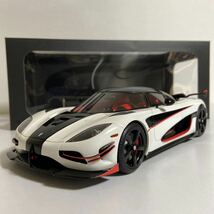 ★GTスピリット／GT_SPIRIT：1/18 ★ケーニグセグ・アゲーラRS ／KOENIGSEGG・AGERA RS (White) ★未展示・1,500.台限定モデル♪2015 _画像1