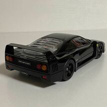 ★KKスケール／KKscale：1/18 ★フェラーリ F40 ライトウエイト／FERRARI F40 Lightweight 1990 (Black) ☆used_画像6