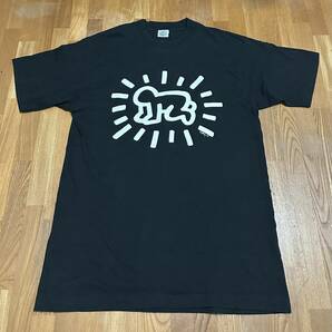 deadstock！ Vintage 1990's KEITH HARING POP SHOP Art T-Shirt L 古着