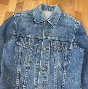 雰囲気◎ 70s vintage リーバイス LEVIS 70505 デニムジャケット ヴィンテージ オリジナル 刻印無し 古着