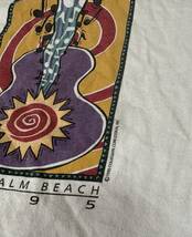 Vintage 1995 sunfest WEST PALM BEACH T-shirt Made in USA 古着_画像2