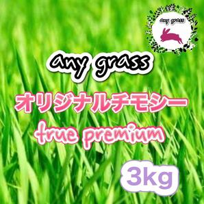 any grass オリジナルチモシー true premium 3kg 圧縮　無選別