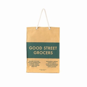 未使用！定価1.5万 L'Appartement アパルトモン取扱【GOOD GRIEF!/グッドグリーフ】GOOD STREET GROCERS LARGE トートバッグ 送料無料の画像3