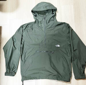 THE NORTH FACE コンパクトアノラック ( M ) カーキ マウンテンパーカー NP21735 美品！