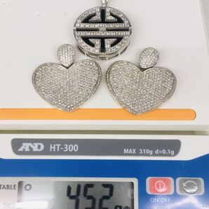 ☆1円～ シルバー アクセサリー ネックレス ペンダント すべてSV925/SILVER刻印あり 約45ｇ まとめて☆の画像8